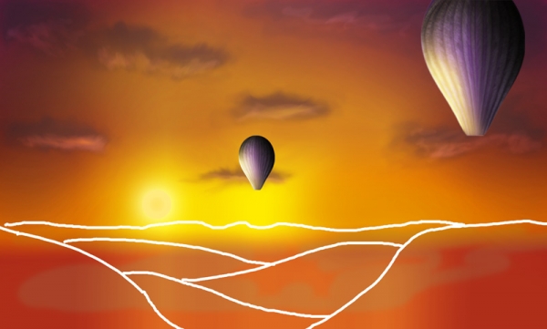 Creation of Desert Balloon Ride: Step 10